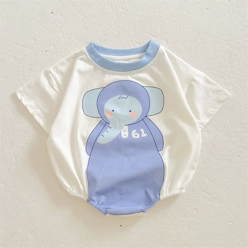 Baby Newborn Elephant Bodysuit