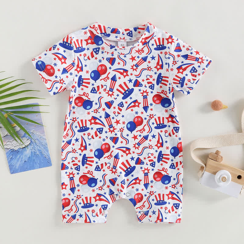 Baby Independence Day Newborn Romper