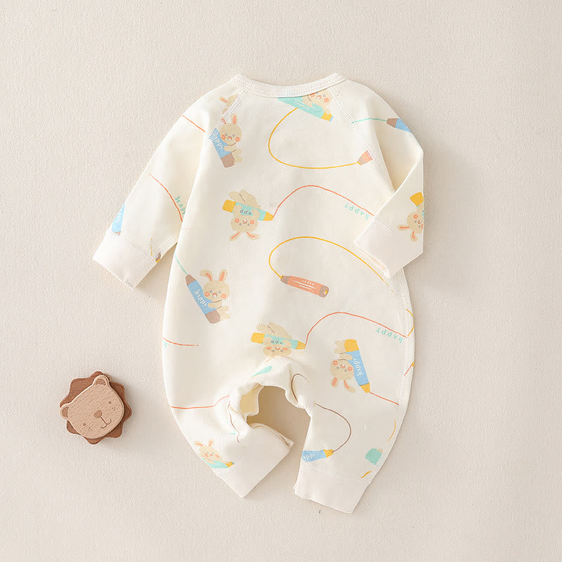 Baby Bunny Pencil Kimono Romper