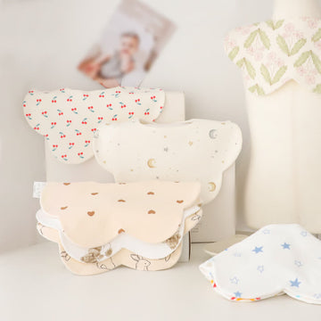 Baby Double-layer Absorbent Bib 2 Pieces