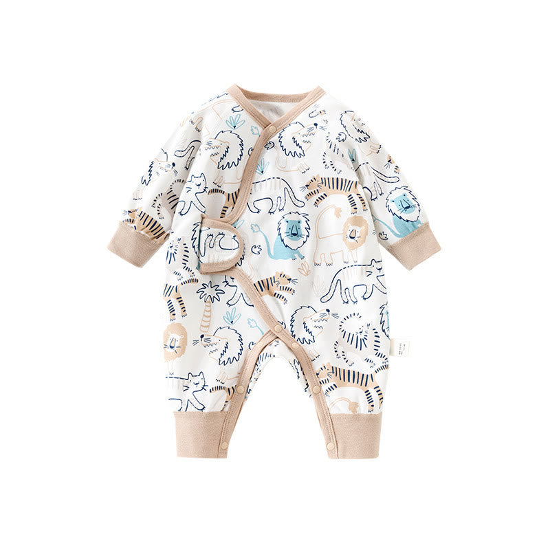 Baby Printing Animals Romper