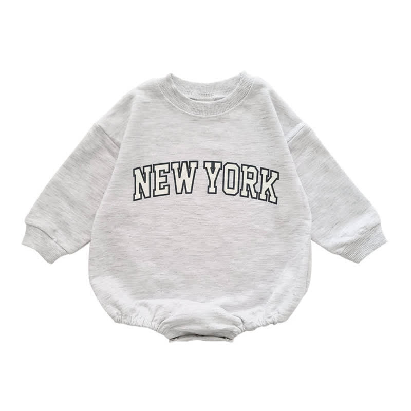 NEW YORK Baby Loose Bodysuit