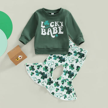 LUCKY BABE Four Leaf Clover Set