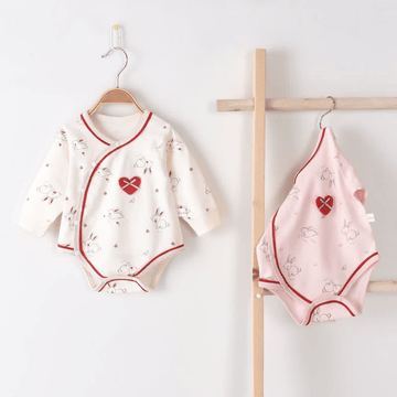 Baby Rabbit Heart Newborn Pajamas Bodysuit