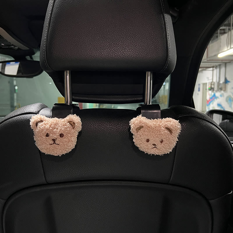 Bear Car Seat Headrest Hook