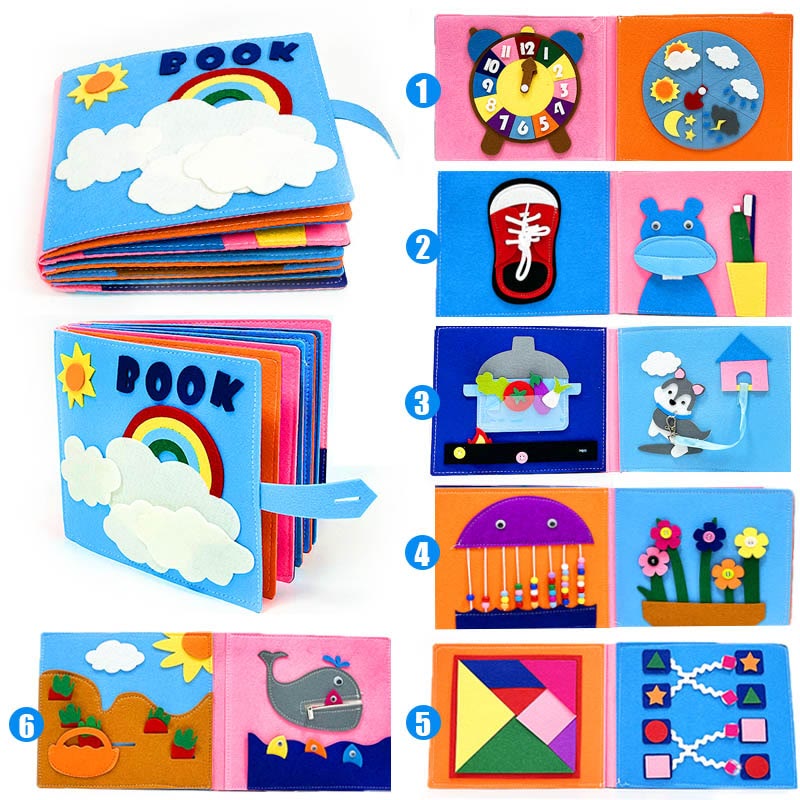 Baby 3D Story Cloth Book