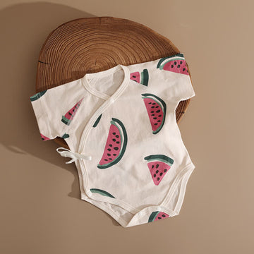 Baby Watermelon Newborn Kimono Bodysuit