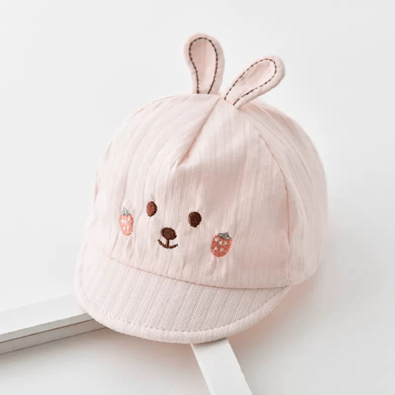 Baby Bunny Strawberry Sun Hat