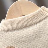 Toddler Boy Bear Print Sweater