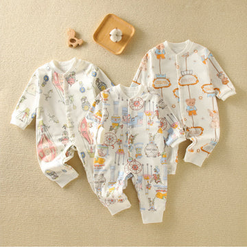 Baby Bear Bunny Casual Newborn Romper