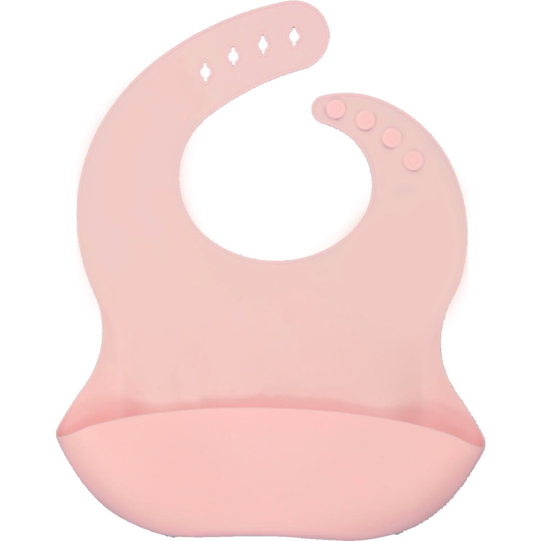 Baby Solid Color Waterproof Bib 1 Piece