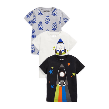 Toddler Boy Rockets Crew Neck T-Shirt