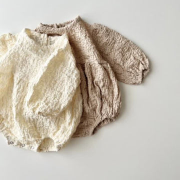 Baby Solid Color Simple Bodysuit