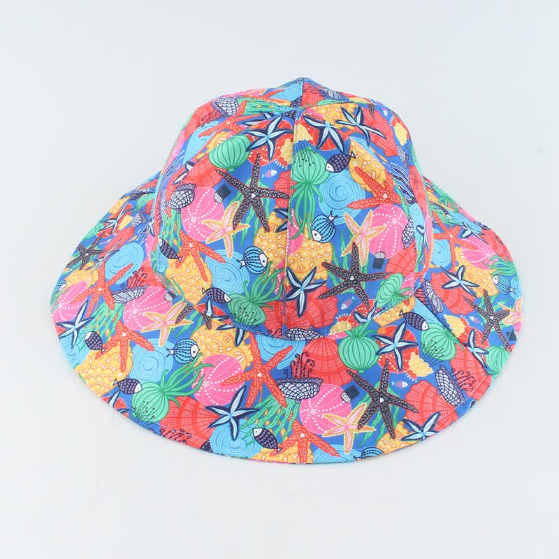 Toddler Starfish Popsicle Daisy Bucket Hat