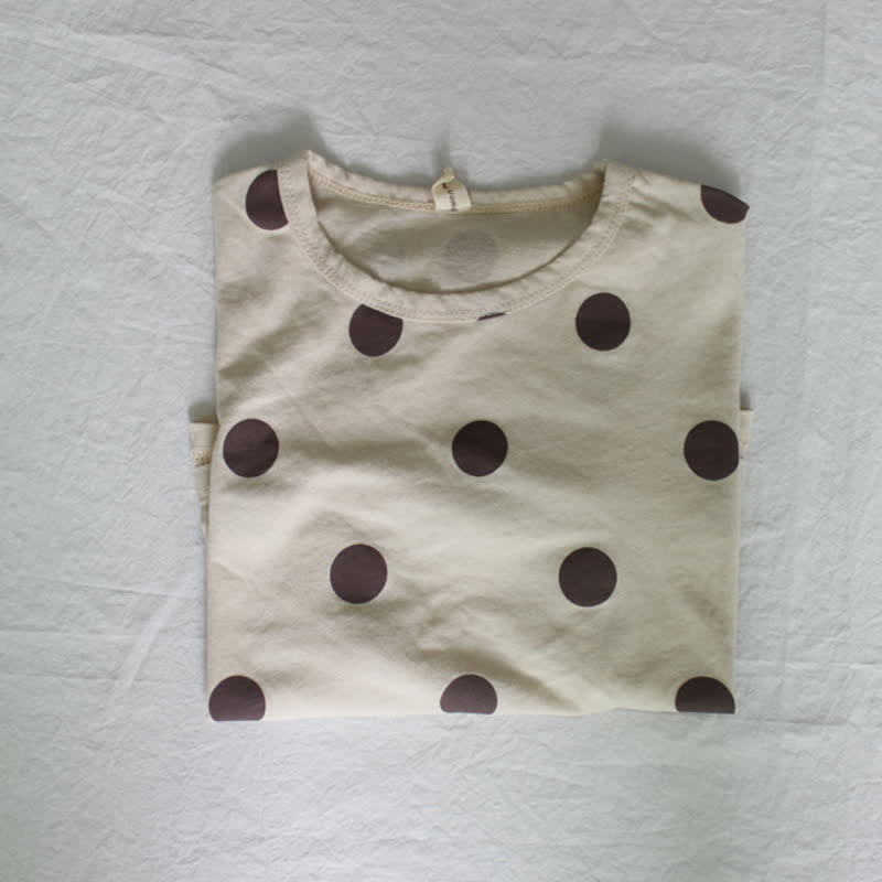 Toddler Polka Dot Loose T-Shirt