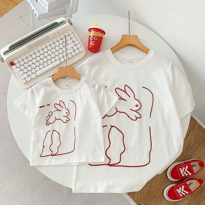 Family Matching Bunny Loose Tee