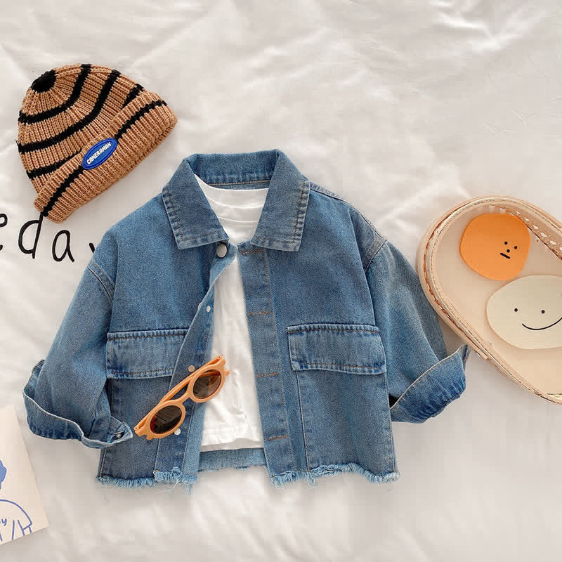 Toddler Boy Denim Loose Jacket