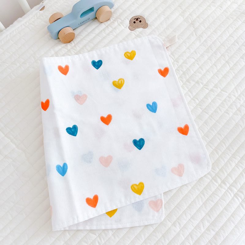 Baby Heart Animal Pillow Cover