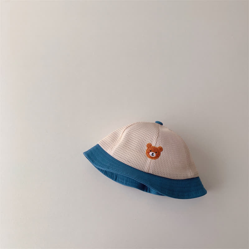 Baby Bear Hollow Out Bucket Hat