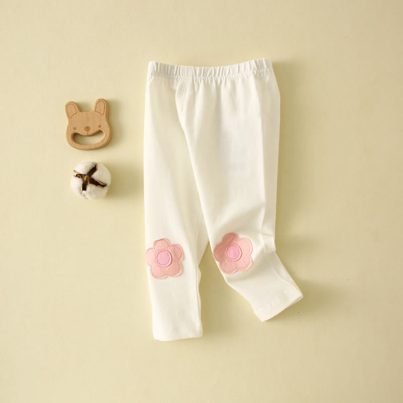 Baby Patch Flower Cute Pants