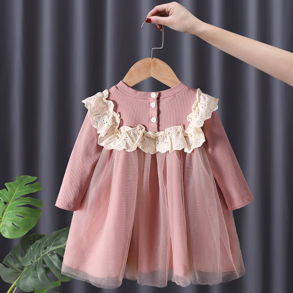 Toddler Girl Lace Tulle Dress