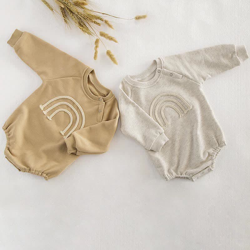 Baby Neutral Rainbow Bodysuit