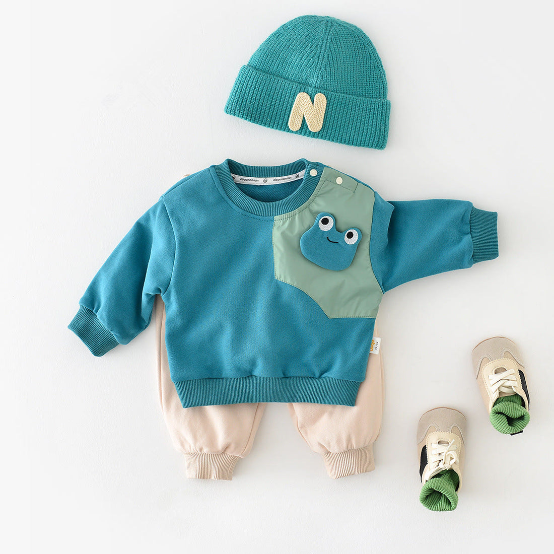 Baby Frog Patch 2 Pieces Set