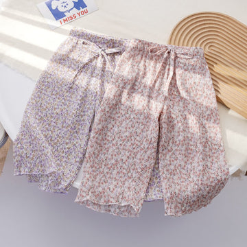 Toddler Girl Floral Wide Leg Pants