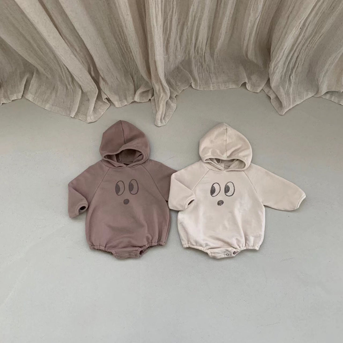 Baby Eyes Hooded Bodysuit