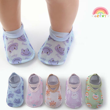 Cute Patterned Aqua Splash Mesh Water Shoes