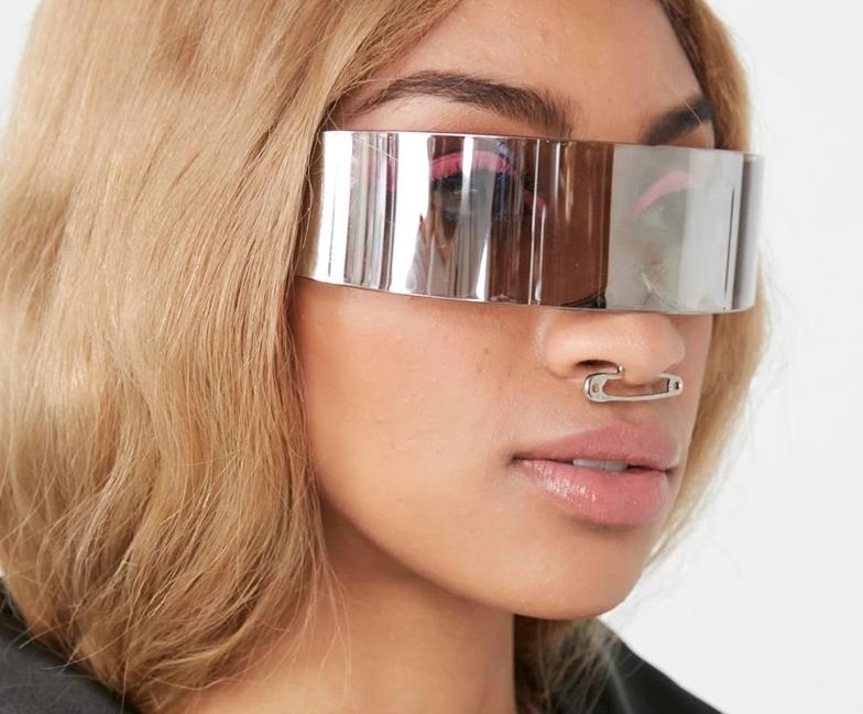 Futuristic Wrap Around Sunglass