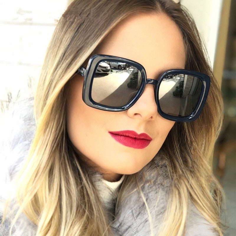 Marine Classic Luxury Square Sunglasses