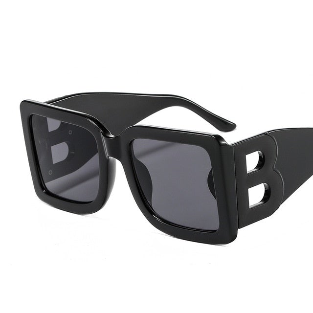 Onrtry Oversized Square Letter B Sunglasses