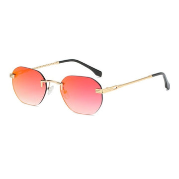 Rimless Retro Frameless Sunglasses