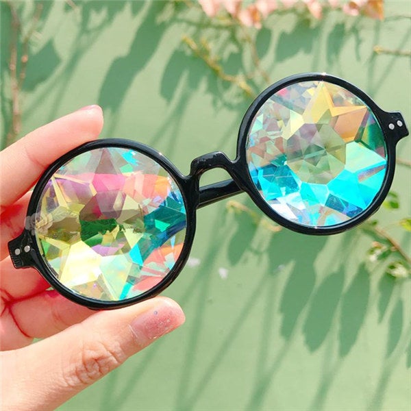 Rave Festival Round Sunglasses