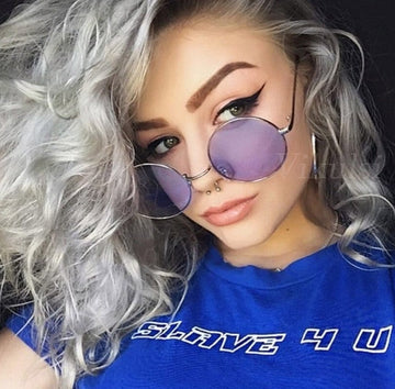 Hip Hop Small  Round Sunglasses