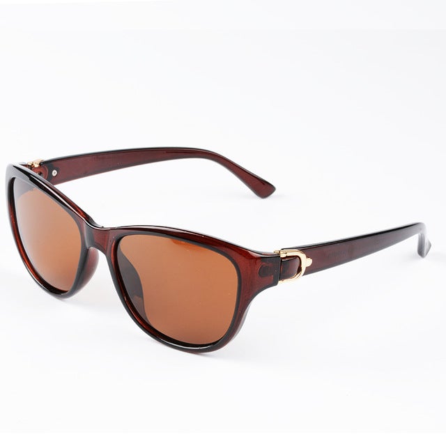 Polarized Luxury  Cat Eye Sunglasses