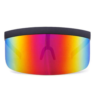 Oversize Shield Visor Sunglasses